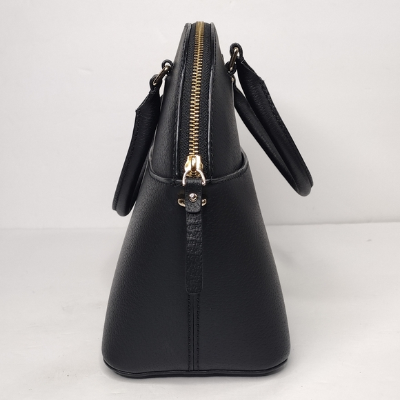 Kate Spade New York Black Leather Satchel Bag - Picture 4 of 15